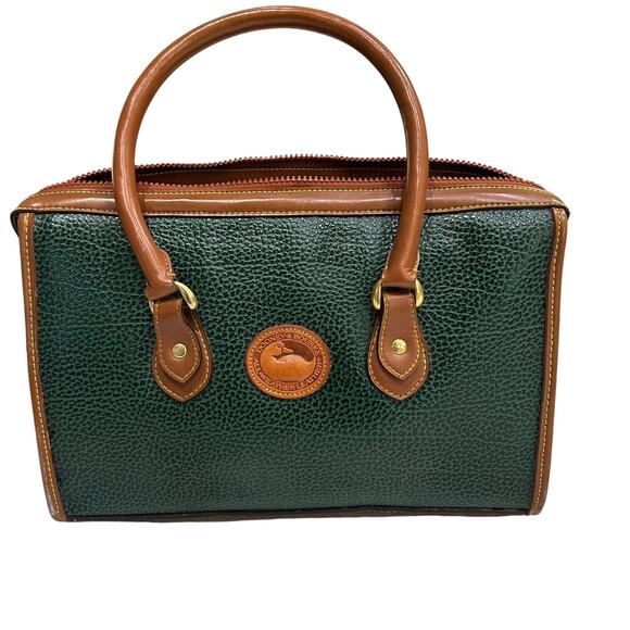 Dooney & Bourke Handbags - Dooney & Bourke All Weather Pebble Leather Vintage Satchel Handbag Classic
